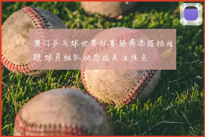 澳门乒乓球世界杯赛场再添搭档话题 球员组队动态成关注焦点